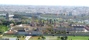 Vista panorámica del Monasterio de la Cartuja (Foto: CAAC)