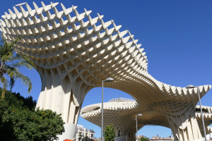Metropol Parasol, en la Plaza de la Encarnación de Sevilla