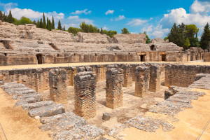 anfiteatro conjunto arqueologico italica santiponce sevilla