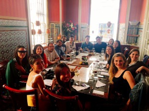 almuerzo blogueros asia taberna alabardero sevilla