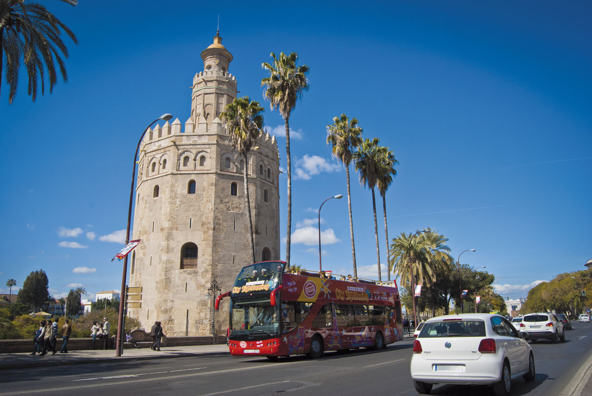bus panoramico city sightseeing sevilla