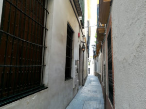calle aire barrio santa cruz sevilla