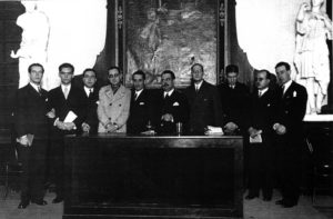 generación 27 Rafael Alberti Federico Garcia Lorca Juan Chabas Mauricio Bacarisse Jose Maria Romero Martinez Manuel Blasco Garzon Jorge Guillen Bergamin Damaso Alonso Gerardo Diego