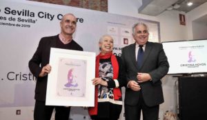 entrega premio embajador sevilla cristina hoyos