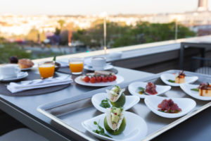 hotel kivir desayuno terraza