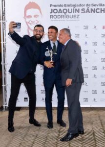 Premio Embajador Sevilla 2024 Joaquin Sanchez